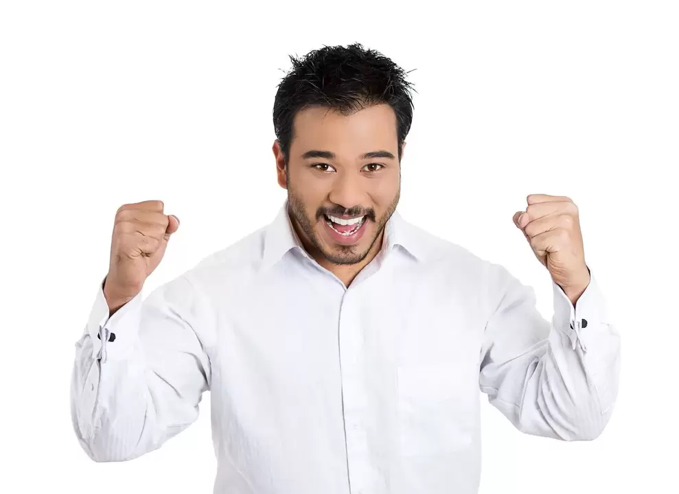 Happy man healed prostatitis urosaf capsules