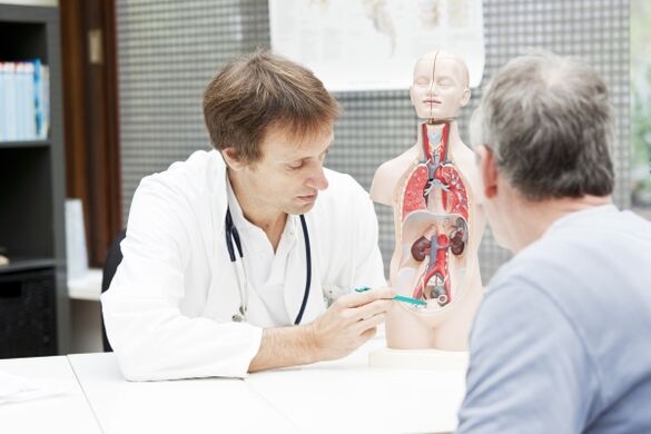 consultation with a specialist for chronic prostatitis